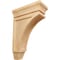 Ekena Millwork 3 3/8"W x 6 3/4"D x 10"H Small Lucan Wood Corbel, Red Oak CORW03X07X10LURO - alternate 1